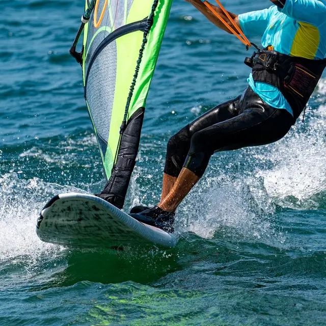 Surfplank met zeil