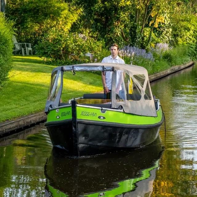 Comfortabele Sloep met schipper