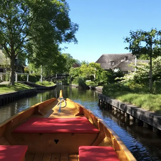 Houten Puntersloep luxe