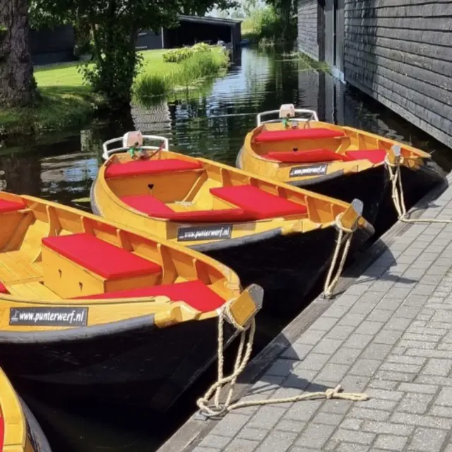 Houten Punter Kragge luxe