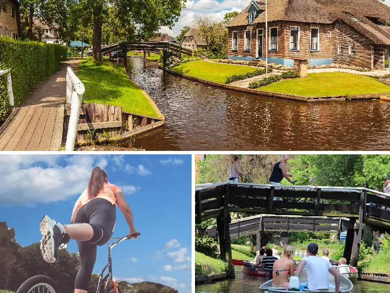 Giethoorn Boat & (Kick)Bike